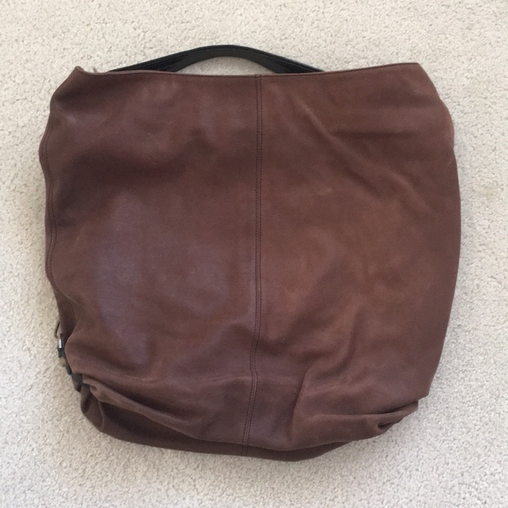 Large Lanvin Leather Sac Patent leather strap - Picture 6 of 8